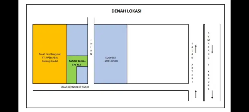 Dijual Tanah Lokasi Strategis Ngantong