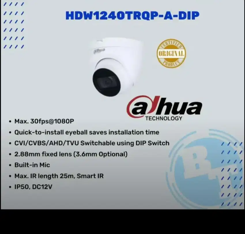 Cctv dahua dan cctv hilook proml