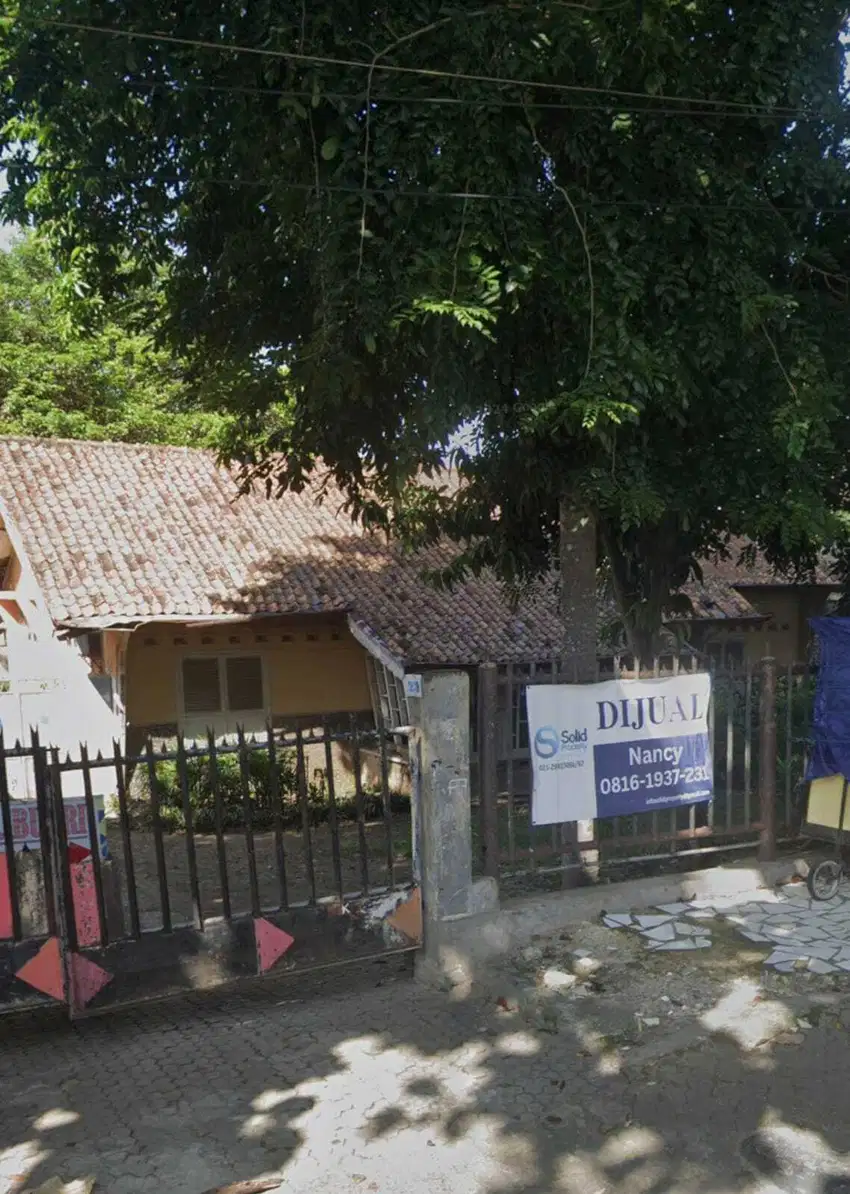 WTS / Dijual Rumah Tua Hitung Tanah di Jalan Imam Bonjol, Lampung