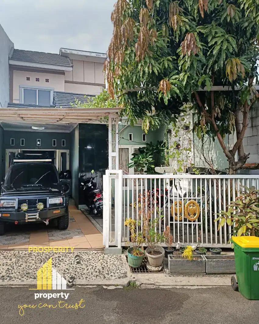 Rumah Cantik Sudah Renov di Cluster Villa Rizki Ilhami Tangerang