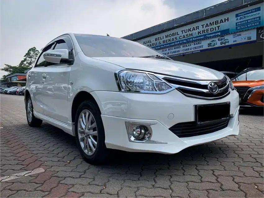 TOYOYA ETIOS VALCO 1.2 G MT MANUAL 2016 PUTIH , KM 88RB