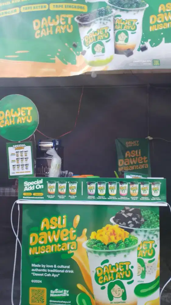 Di jual paket usaha Dawet Cah Ayu