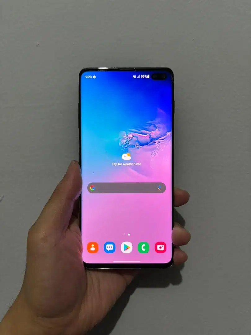 S10+ plus black 128 GB