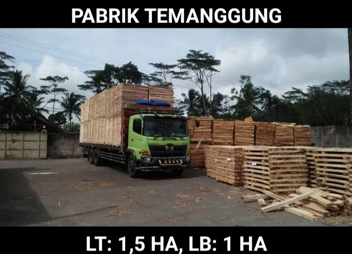 DIJUAL PABRIK WOODWORKING BARECORETEMANGGUNG