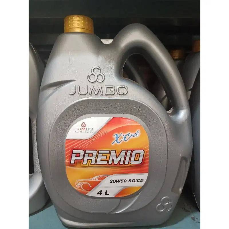 Oli Jumbo XCool Premio 20W50 Cocok untuk Semua Mobil Bensin