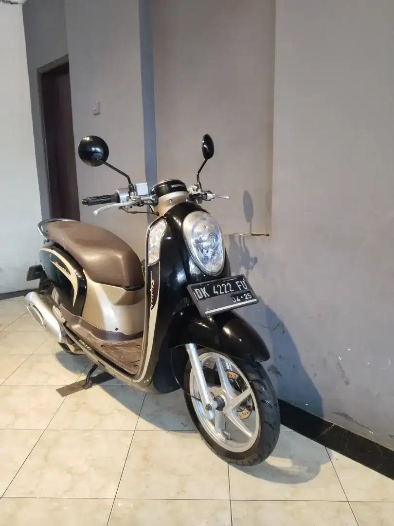 HONDA SCOOPY FI TAHUN 2014 PAJAK HIDUP LENGKAP  BALI DHARMA MOTOR