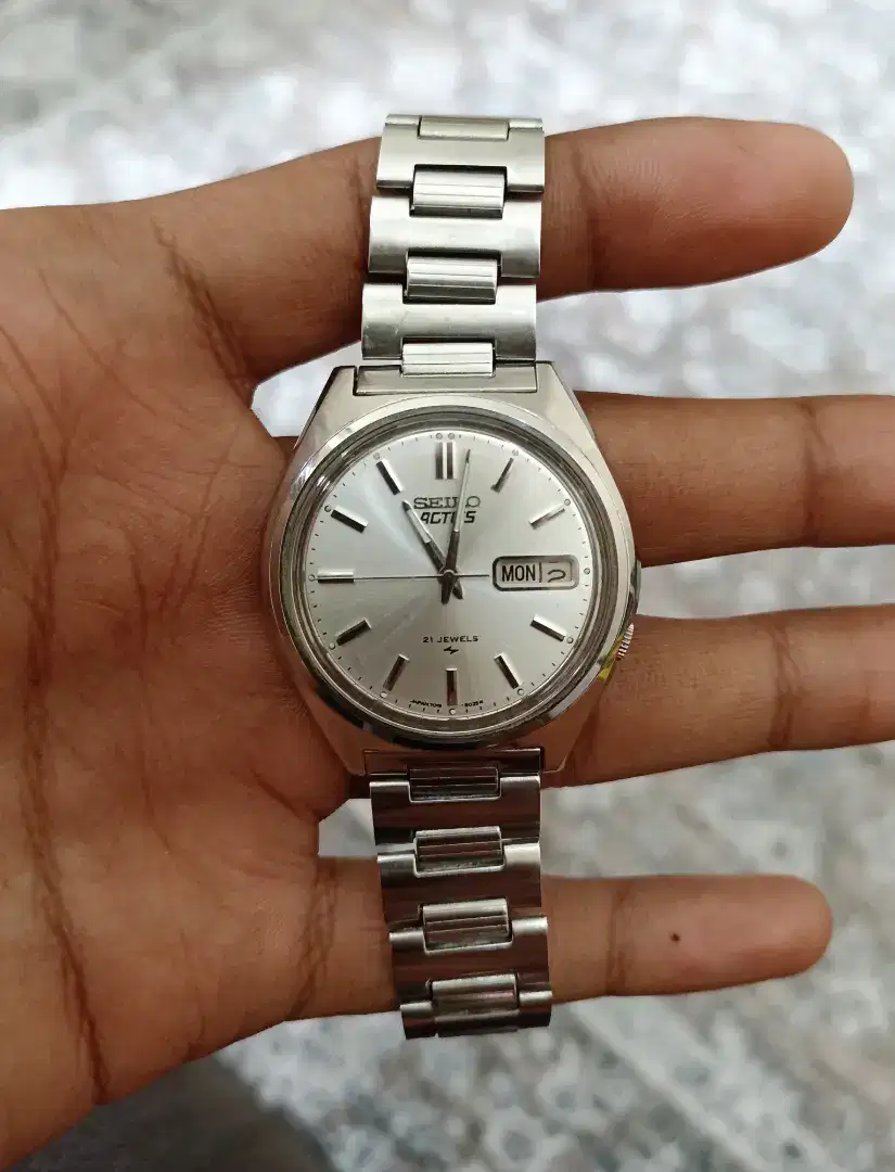 Jam langka Seiko Automatic Actus