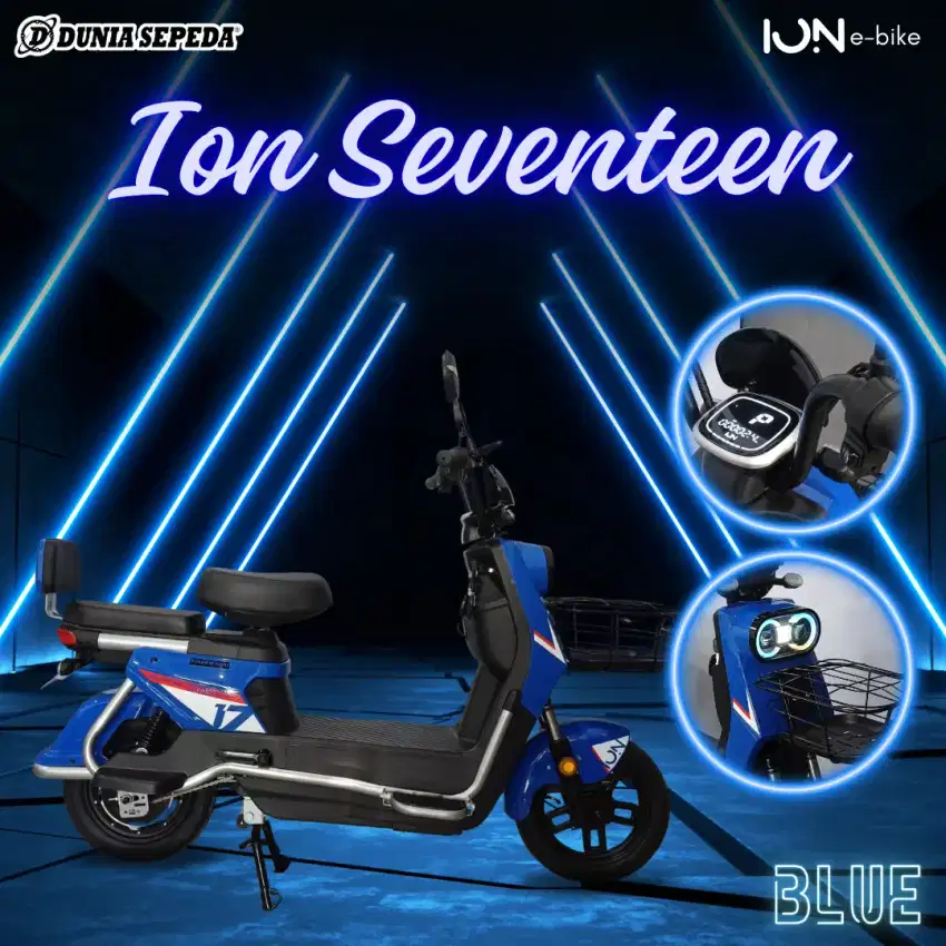 Promo Sepeda Listrik Terbaru Ion Seventeen Free Service Selamanya