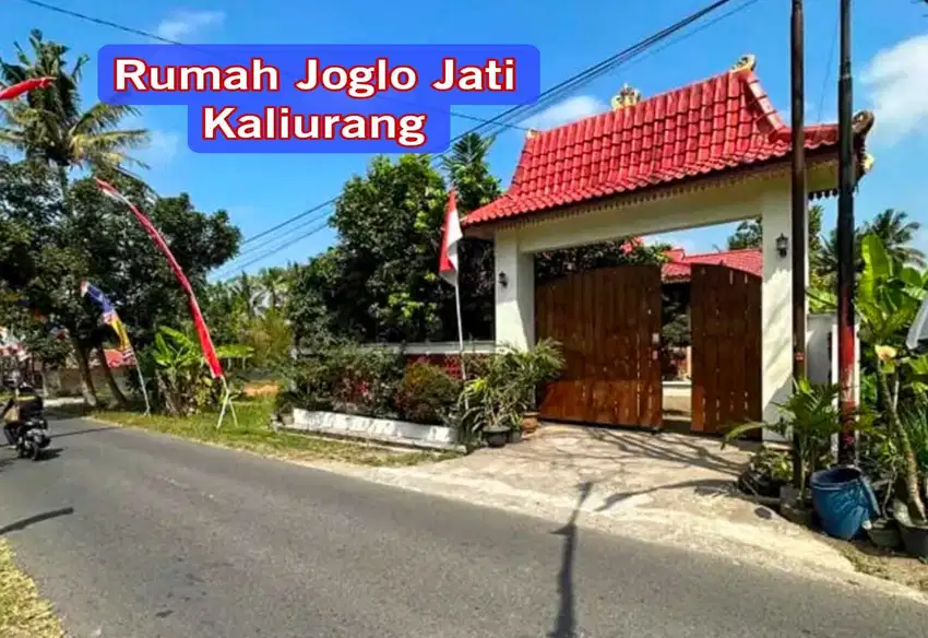 Jual Rumah Joglo Klasik Modern Jalan Kaliurang