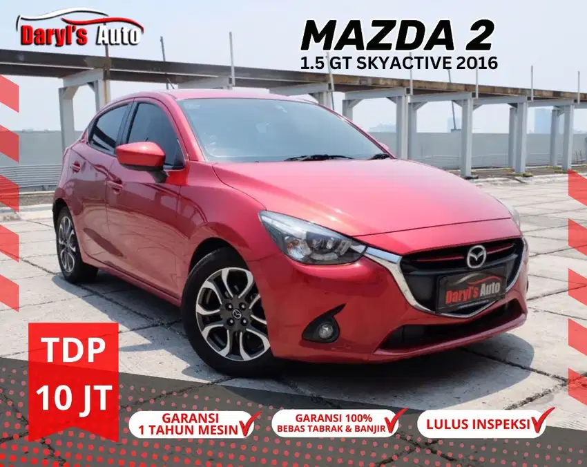 2016 MAZDA 2 GT AT Skyactive facelift KM Antik 20rb tdp 10jt