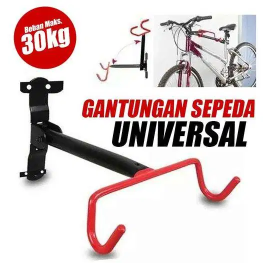 Gantungan Sepeda Dinding Lipat Universal. Gantungan Dinding Sepeda.