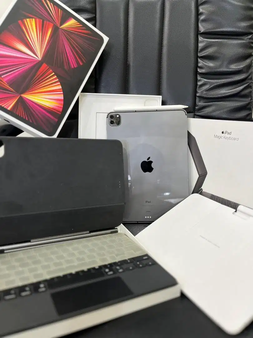 Ipad pro 11 inci gen 3 512gb resmi ibox & ipad magic keybord ibox