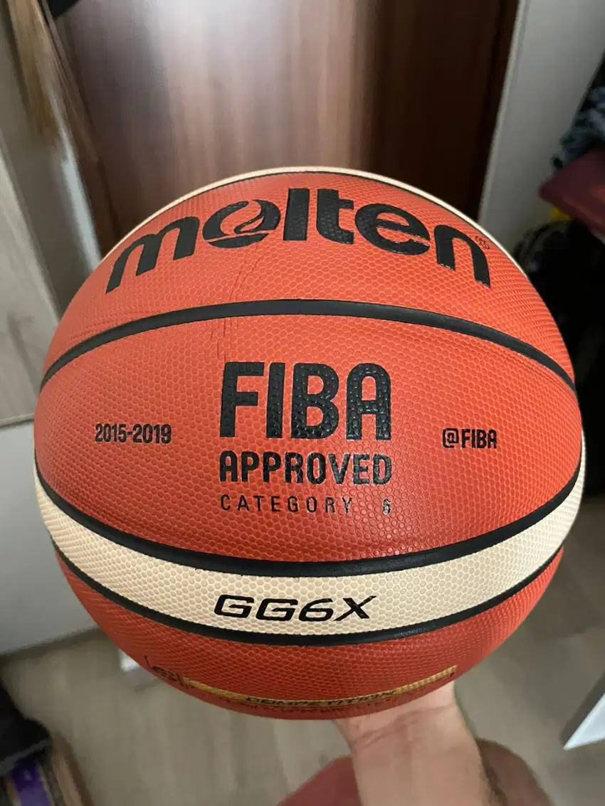 Bola Basket Molten GG6X FIBA Approved Perbasi 2015-2019 Original