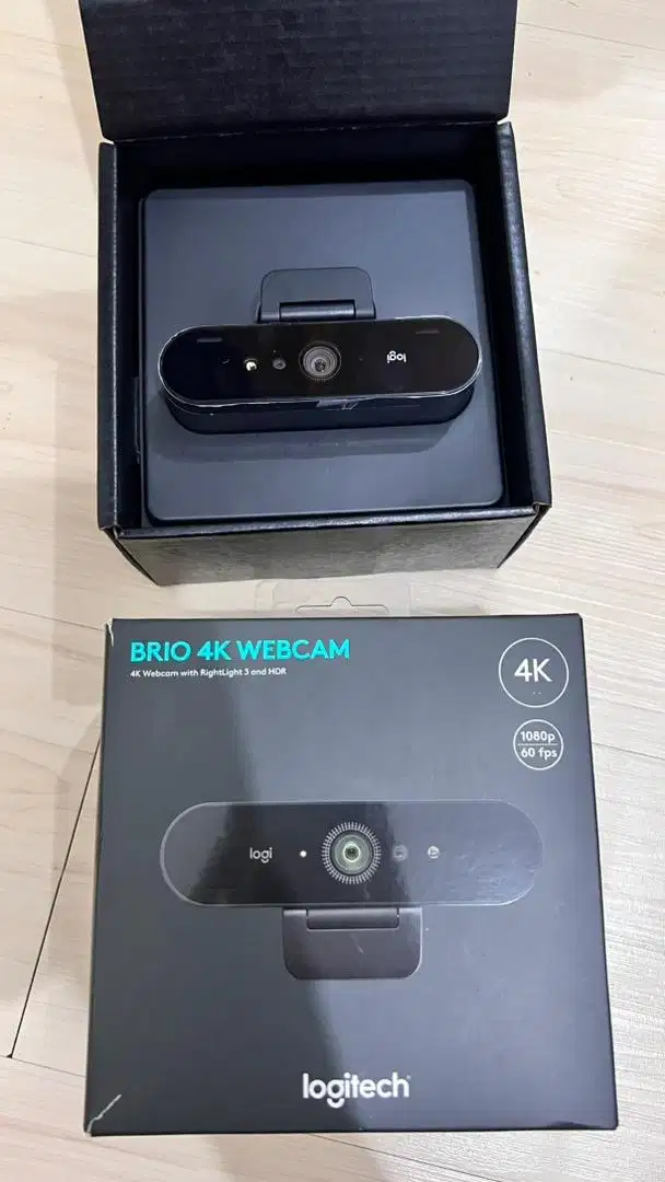 Webcam Logitech Brio 4K fullset