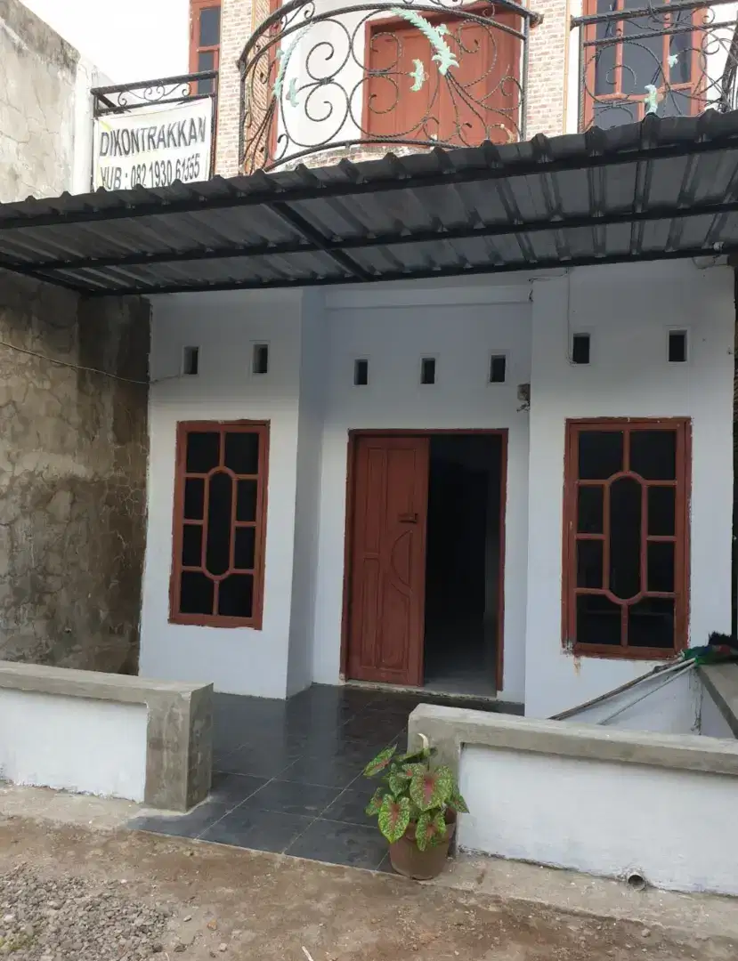 Dikontrakkan rumah 2 lantai