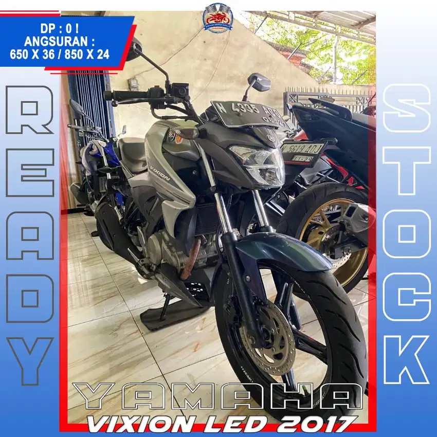 YAMAHA VIXION LED 2017 MONGGO GAS POLL MASZEHH HIKMAH MOTOR KEPUH