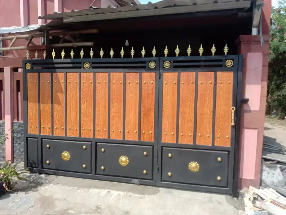 Pagar minimalis modern 7765i