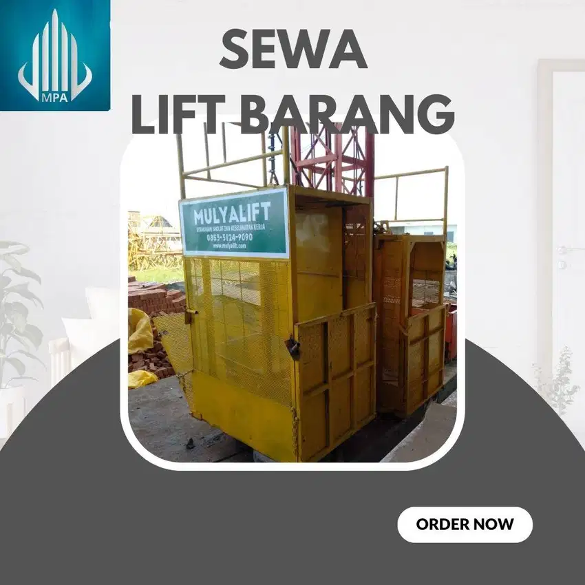 Lift Barang | Rental Lift Barang | Alimak | Passenger Hoist | Nias