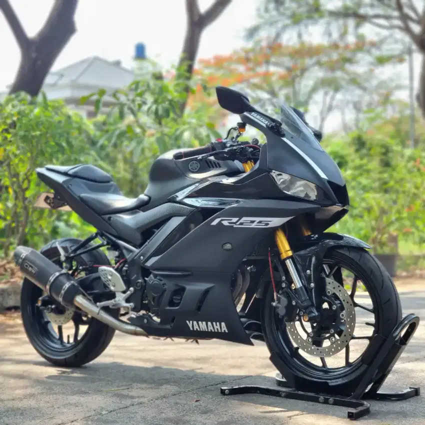 YAMAHA R25 NEW HITAM NIK 2019 AKHIR MODIF GANTENG SIAP GAS