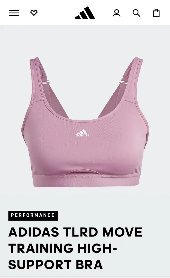 Sport Bra (New) Adidas Original