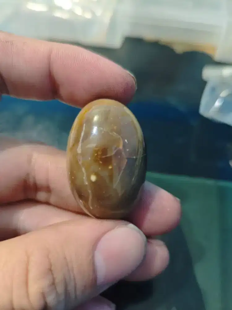 Batu Kecubung Merah Jumbo