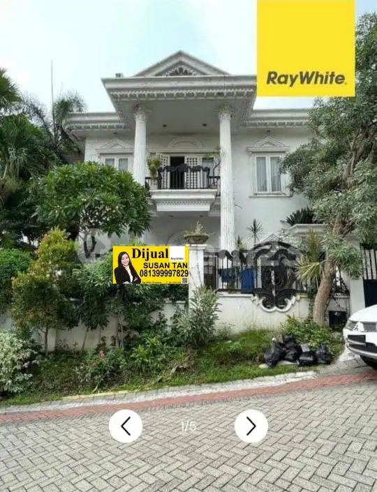 Dijual Rumah Di Villa Sentra Raya Citraland Surabaya