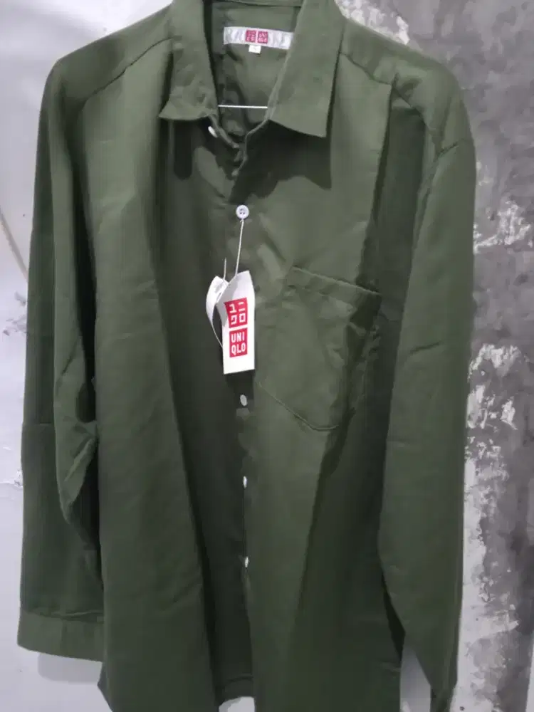 Kemeja pria lengan panjang