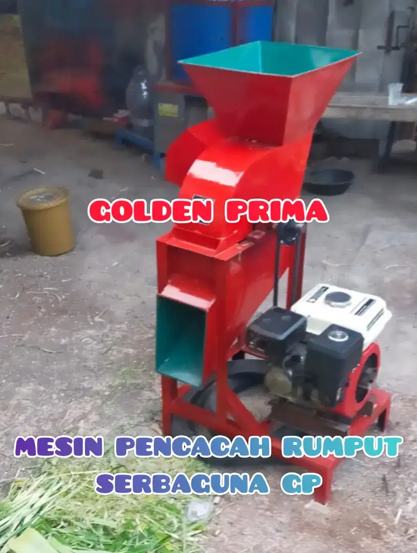 MESIN PENCACAH RUMPUT SERBAGUNA GP