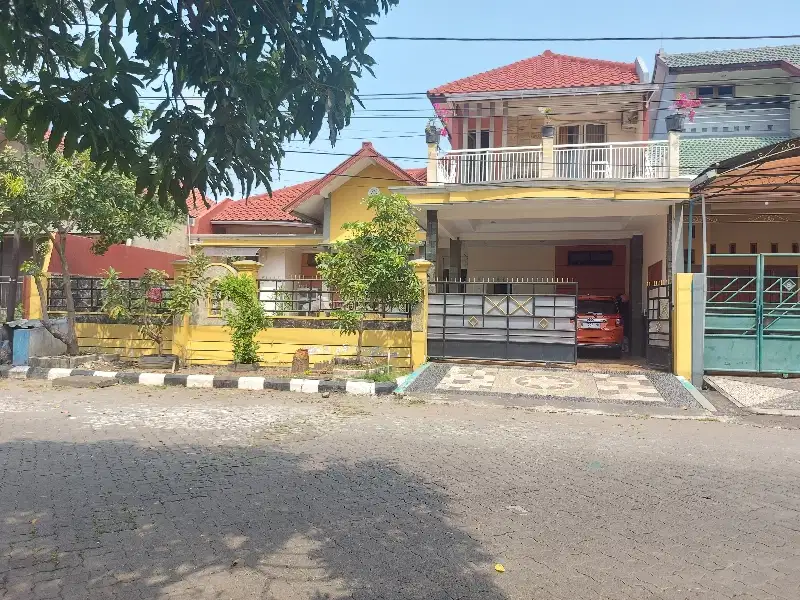 DIJUAL CEPAT Rmh 2Lt Siap Huni L. 387m2 Perum Permata Juanda Sidoarjo