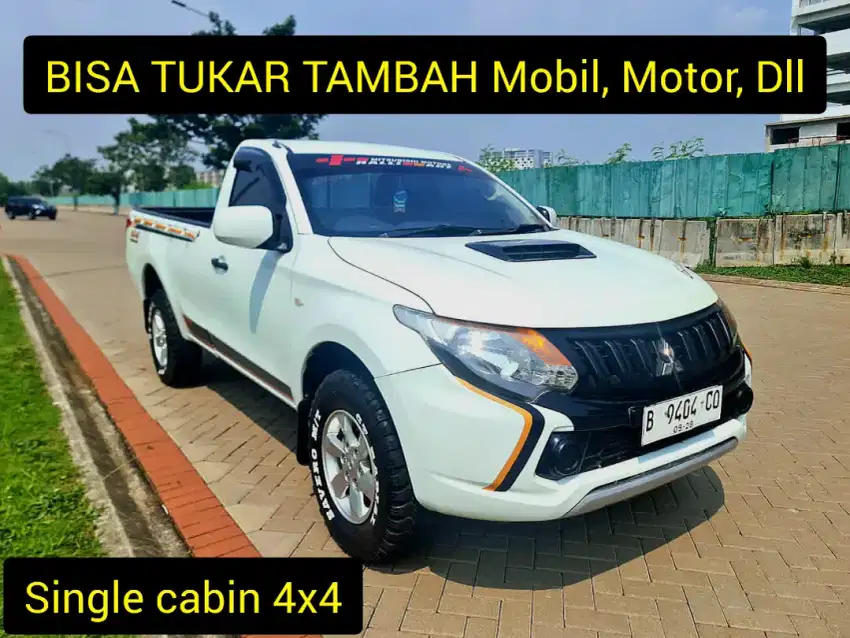 Triton strada HDX GLX 2.5 single cabin 4x4 MANUAL 2015