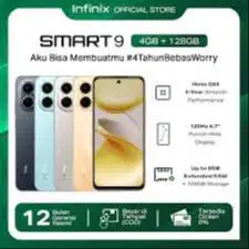 INFINIX SMART 9 (4/128) NEW GARANSI RESMI NASIONAL