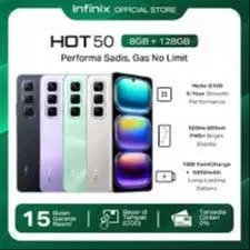 INFINIX HOT 50 (8/128) NEW GARANSI RESMI NASIONAL