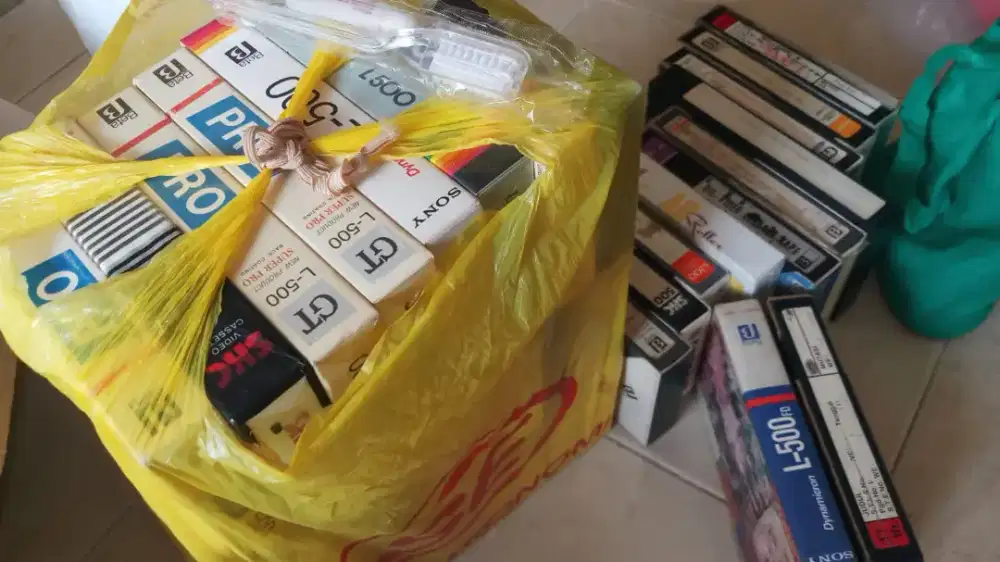 Kaset Video, Tape, VCD, CD Klasik