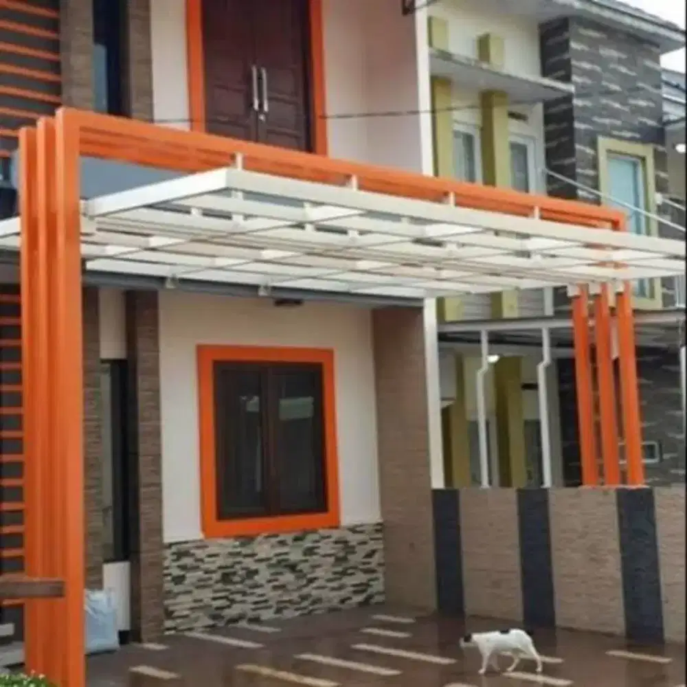 Canopy, atap baja ringan