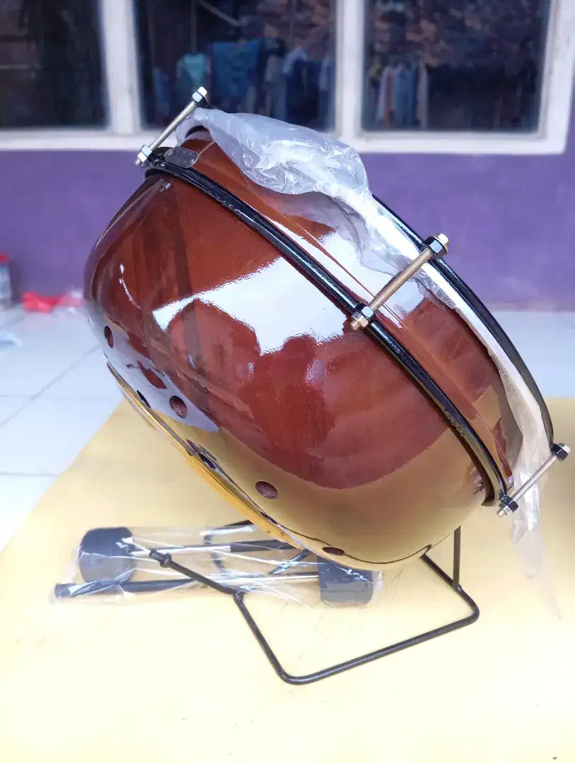 Alat musik bas ceper ukur 40cm bas rebana hadroh