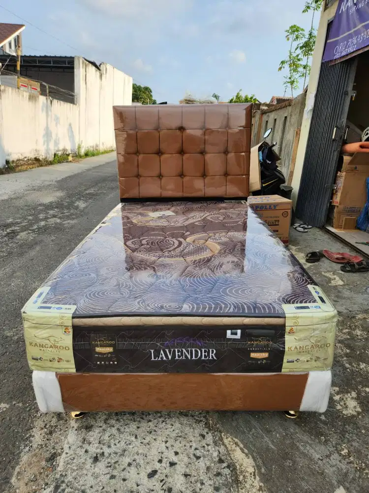 Fullset Kasur Matras Busa Lavender by Kangaroo