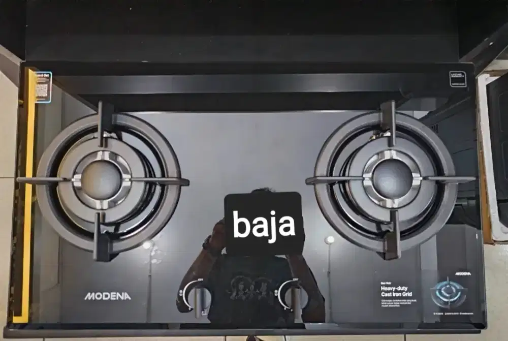 Kompor Tanam Gas Modena 2 Tungku BH 1725