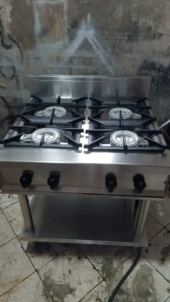 Jual kompor 4 stove nayati siap pakai