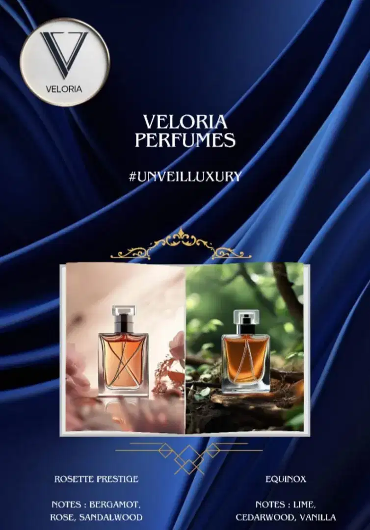 Varian ROSETTE PRESTIGE By VELORIA PARFUME UNVEILLUXURY 30ml