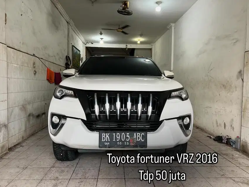 Tdp 50 juta, toyota fortuner VRZ 2016