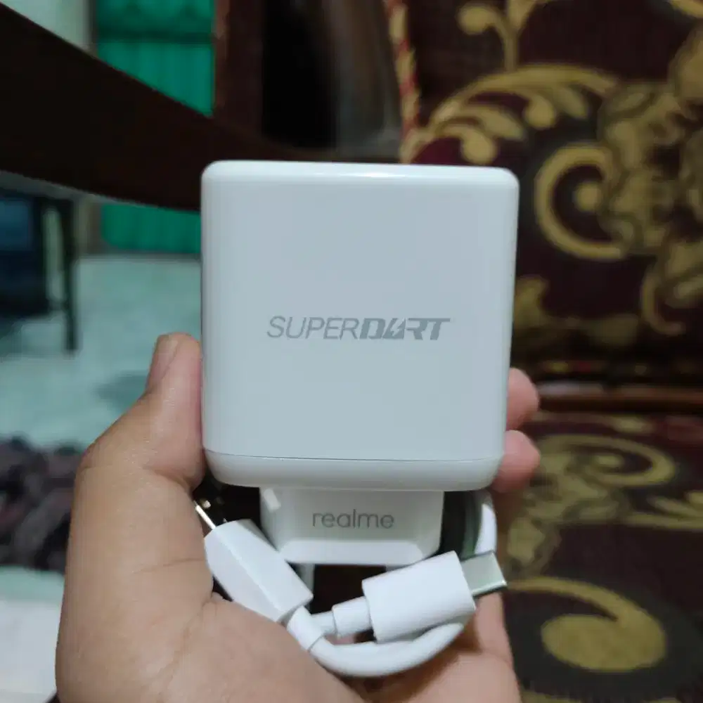 Charger original cabutan bawaan realme 65 watt GT 2 PRO type C