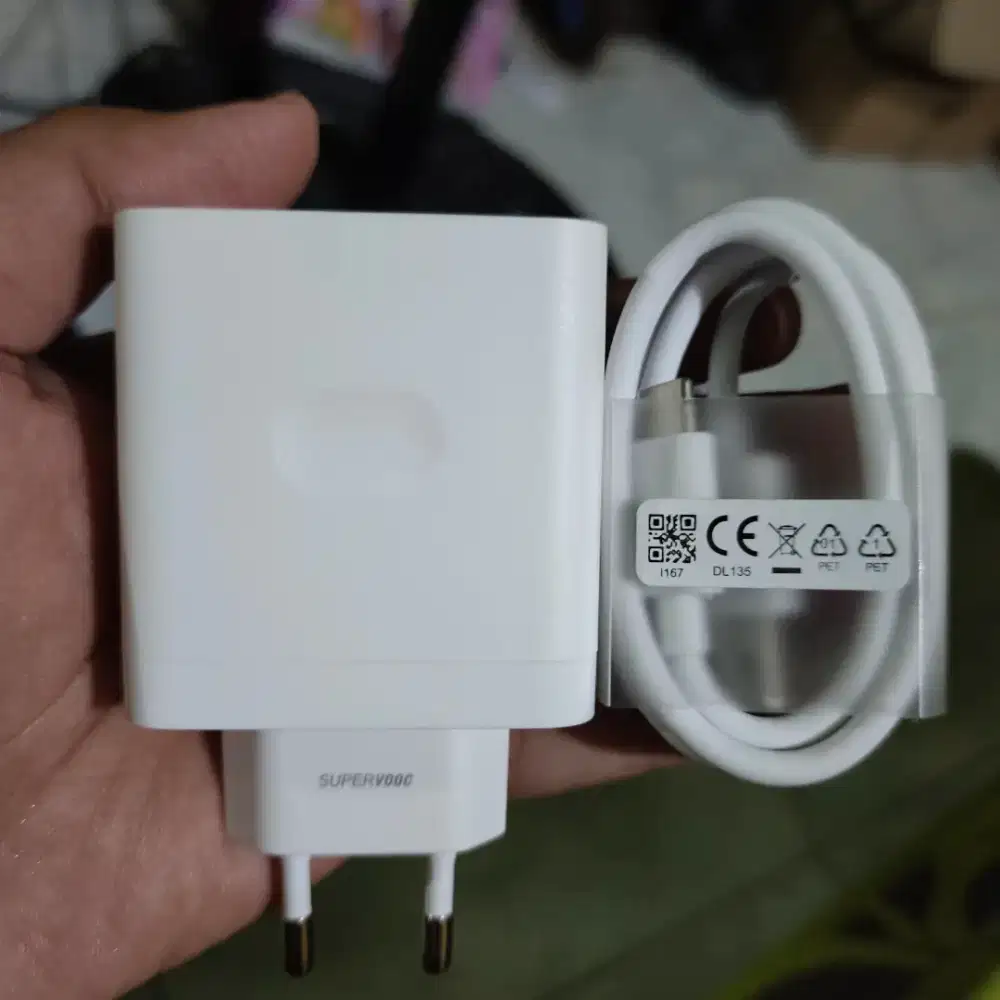 Charger original cabutan bawaan oppo reno 10 pro plus type c