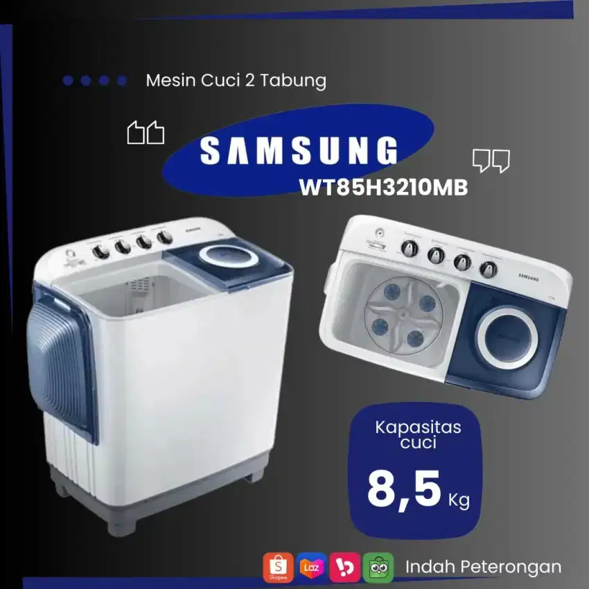 Mesin Cuci Samsung WY85T3210MB