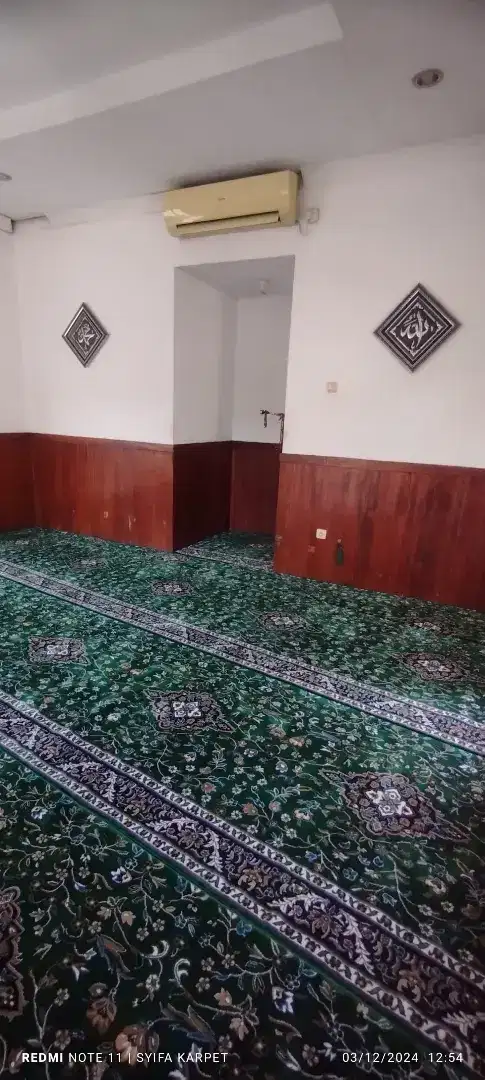 KARPET MASJID BAYAR DI LOKASI