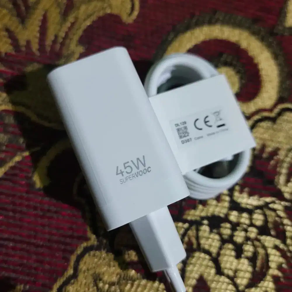 Charger ori cabutan bawaan Oppo Reno 12F type C