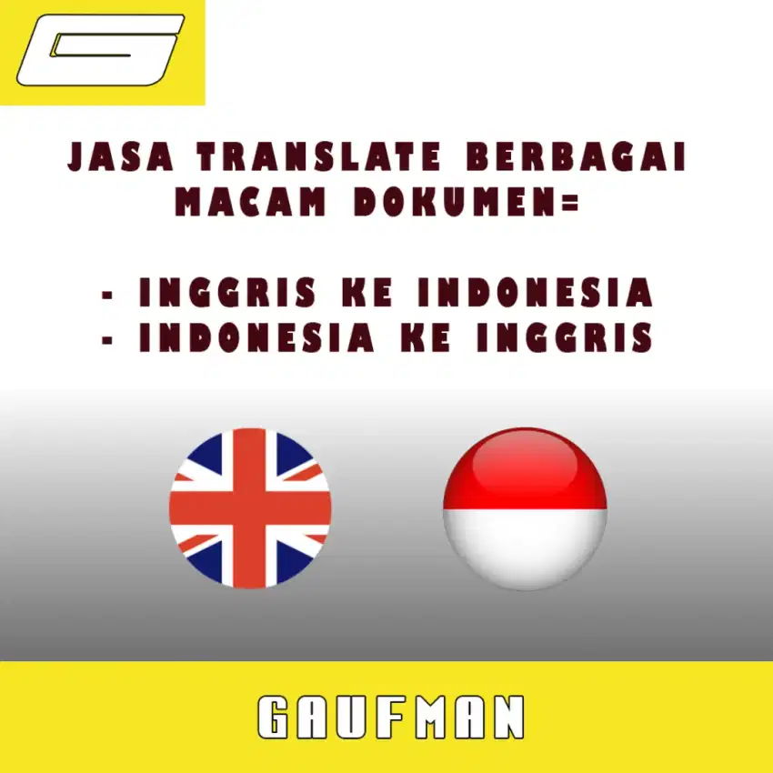 Translate Terjemah Bahasa Inggris & Indonesia