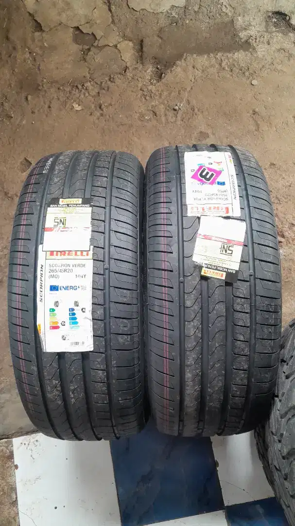 Ban baru pirreli scorpio verde 265/45 R20 2023..2pcs