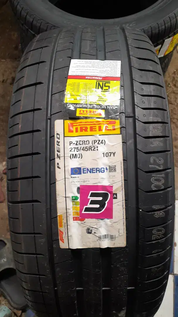 Ban baru mercy GL Pirreli pzero PZ4 M0 275/45 R21 2023..1pcs