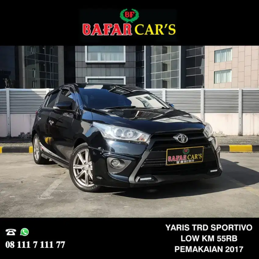 Toyota Yaris Trd 2017 Km Rendah Istimewa Siap Pakai Termurah