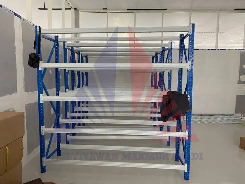 RAK SHELVING SERBAGUNA KAPASITAS 150-1 TON PER SUSUN